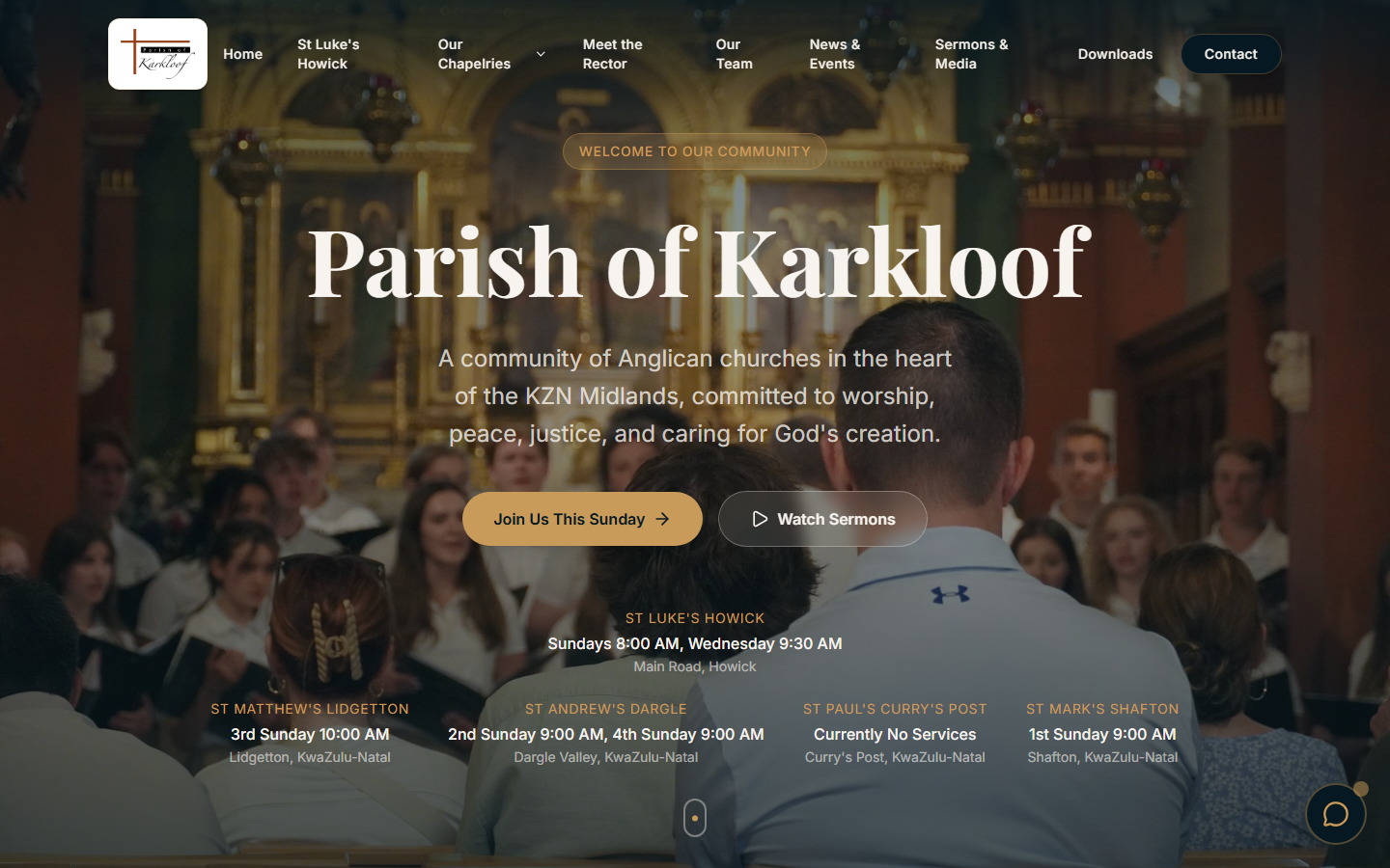 Parish of Karkloof - Anglican Parish of Karkloof case study